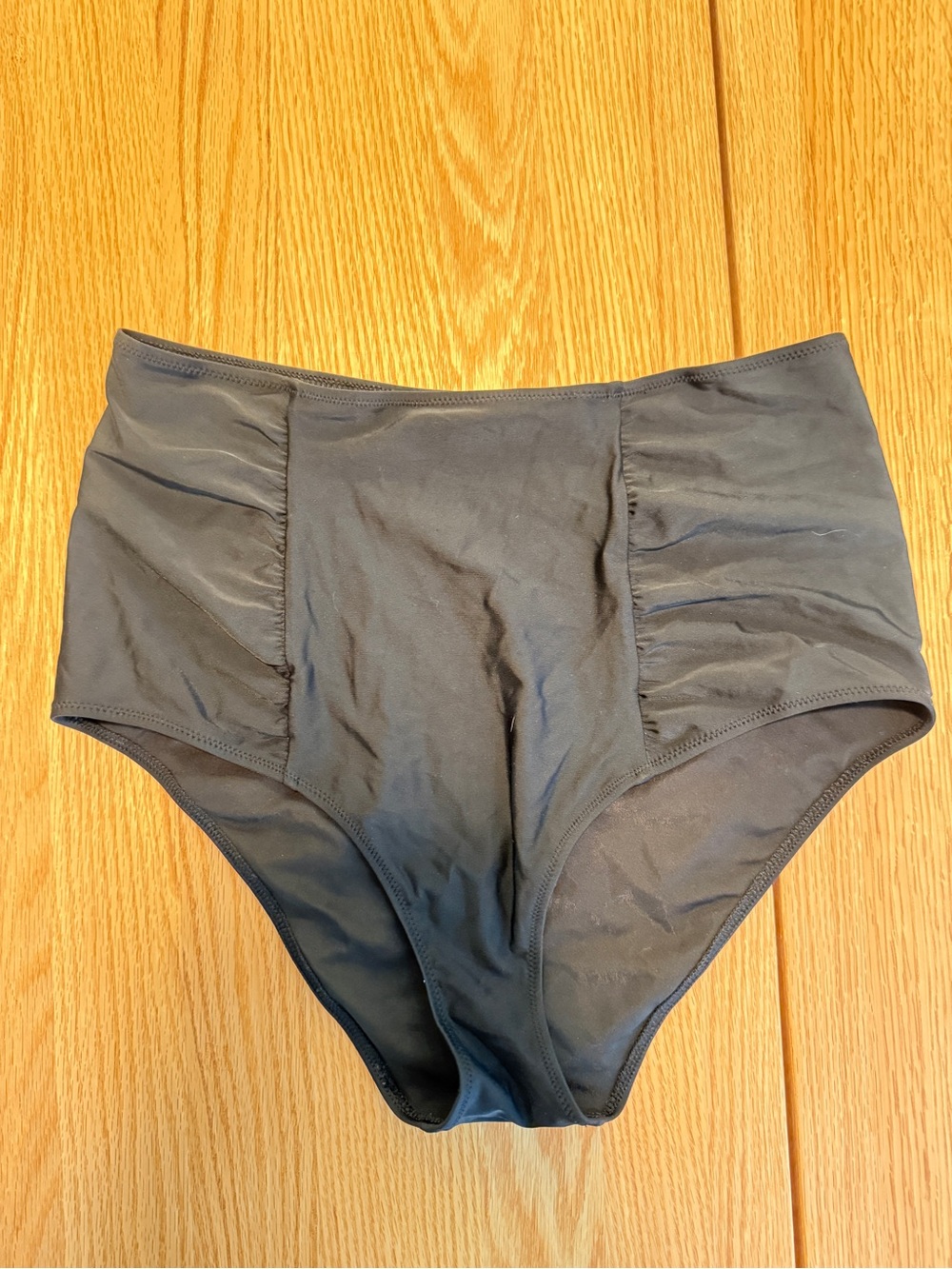 Aerie Black High Waisted Full Coverage Bikini Bottoms XL